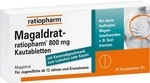 ratiopharm GmbH MAGALDRAT-ratiopharm 800 mg Tabletten 20 St 04869870_DBA