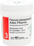 Adler Pharma Produktion und Vertrieb GmbH Biochemie Adler 3 Ferrum phosphoricum D 12
