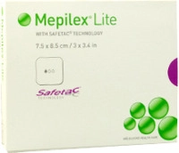 M&ouml;lnlycke Health Care GmbH Mepilex Lite Schaumverband 7,5x8,5 cm steril 5 St