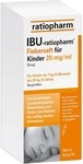 ratiopharm GmbH Ibu-Ratiopharm Fiebersaft f&uuml;r Kinder 20 mg/ml 100 ml 00696266_DBA