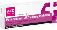 AbZ-Pharma GmbH Paracetamol AbZ 500 mg Tabletten 20 St 01234510_DBA