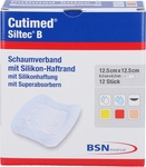 BSN medical GmbH Cutimed Siltec B Schaumverb.12,5x12,5 cm m.Haftr. 12 St 07340791_DBA
