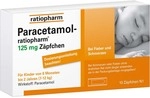 ratiopharm GmbH PARACETAMOL-ratiopharm 125 mg Z&auml;pfchen 10 St 03953580_DBA