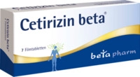 Betapharm Arzneimittel GmbH Cetirizin beta Filmtabletten 7 St 02156858_DBA