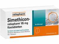 ratiopharm GmbH SIMETHICON-ratiopharm 85 mg Kautabletten 50 St 01364796_DBA