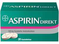 BAYER VITAL GMBH Aspirin Direkt Kautabletten 20 St 04356254_DBA