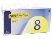 Novo Nordisk Pharma GmbH Novofine 8 Kanülen 0,30x8 mm 30 G thinwall 100 St