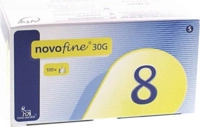 Novo Nordisk Pharma GmbH Novofine 8 Kan&uuml;len 0,30x8 mm 30 G thinwall 100 St