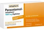 ratiopharm GmbH PARACETAMOL-ratiopharm 1.000 mg Z&auml;pfchen 10 St 03953611_DBA