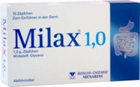 Berlin-Chemie AG Milax 1,0 Suppositorien 10 St 04647595_DBA