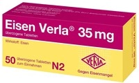 Verla-Pharm Arzneimittel GmbH & Co. KG Eisen Verla 35 mg &uuml;berzogene Tabletten 50 St