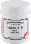 Apofaktur GmbH Sch&uuml;ssler Nr.10 Natrium sulfuricum D 6 Tabletten 400 St 10990653_DBA
