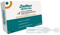 Th&eacute;a Pharma GmbH Zaditen ophtha sine 0,25 mg/ml Augentr.Einzeldos. 20 St