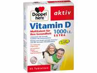 Queisser Pharma GmbH & Co. KG Doppelherz Vitamin D3 1000 I.e. Extra Tabletten 45 St