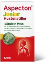 HERMES ARZNEIMITTEL GmbH Aspecton Junior Hustenstiller Isl&auml;ndisch Moos Saft 100 ml