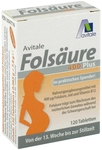Avitale GmbH Fols&auml;ure 400 Plus B12+Jod Tabletten 120 St 10547716_DBA
