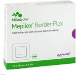M&ouml;lnlycke Health Care GmbH Mepilex Border Flex Schaumverb.haft.10x10 cm 10 St