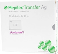 M&ouml;lnlycke Health Care GmbH Mepilex Transfer Ag Schaumverband 7,5x8,5 cm ster. 10 St
