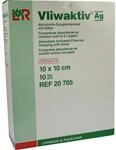 Lohmann & Rauscher GmbH & Co. KG Vliwaktiv AG Aktivkohle Saugkomp.m.Silber 10x10 cm