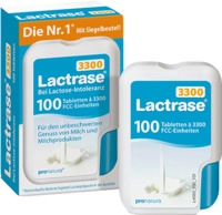 Pro Natura Gesellschaft f&uuml;r gesunde Ern&auml;hrung mbH Lactrase 3.300 FCC Tabletten im