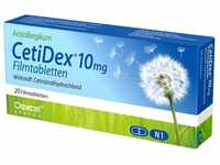 Dexcel Pharma GmbH Cetidex 10 mg Filmtabletten 20 St 08892110_DBA