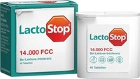 MIBE GmbH Arzneimittel Lactostop 14.000 FCC Tabletten Spender 40 St 09718259_DBA