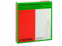 B. Braun Melsungen AG L-Arginin-Hydrochlorid 21% Elek.-Konz.Inf.-L. 5X20 ml