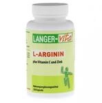 Langer vital GmbH L-Arginin 2894 mg/TG plus Vitamin C und Zink Kaps. 120 St