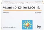 K&ouml;hler Pharma GmbH Vitamin D3 K&ouml;hler 2.000 I.e. Kapseln 60 St 09942407_DBA
