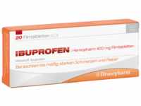 Hemopharm GmbH Ibuprofen Hemopharm 400 mg Filmtabletten 20 St 07411019_DBA