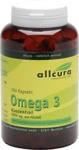 allcura Naturheilmittel GmbH Omega-3 Konzentrat aus Fisch&ouml;l 1000 mg Kapseln 100 St