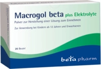 Betapharm Arzneimittel GmbH Macrogol beta plus Elektrolyte Plv.z.H.e.L.z.Einn. 20 St