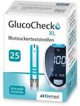 aktivmed GmbH GlucoCheck XL Blutzuckerteststreifen 25 St 09286601_DBA