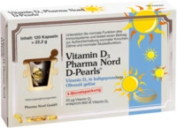 Pharma Nord Vertriebs GmbH Vitamin D3 Pharma Nord 20 &micro;g Kapseln 120 St 06558789_DBA