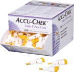 Roche Diagnostics Deutschland GmbH Accu-Chek Safe T Pro Uno II Lanzetten 200 St