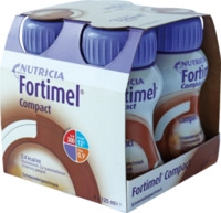 Danone Deutschland GmbH Fortimel Compact 2.4 Schokoladengeschmack 4X125 ml