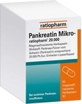ratiopharm GmbH Pankreatin Mikro-ratio.20.000 magensaftr.Hartkaps. 50 St...