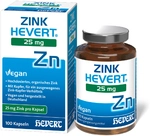 Hevert-Arzneimittel GmbH & Co. KG Zink Hevert 25 mg Kapseln 100 St 19885159_DBA