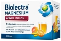 HERMES ARZNEIMITTEL GmbH Biolectra Magnesium 486mg intens Trinkplv.Ora-Man. 20 St