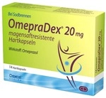 Dexcel Pharma GmbH Omepradex 20 mg magensaftresistente Hartkapseln 14 St 09064616_DBA