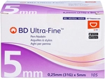 B2B Medical GmbH BD Ultra-Fine Pen-Nadeln 5 mm 31 G 0,25 mm 105 St 16537127_DBA
