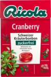 Ricola o.Z.Box Cranberry Bonbons 50 g