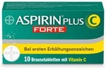 Bayer Vital GmbH Aspirin plus C forte 800 mg/480 mg Brausetabletten 10 St
