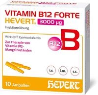 Hevert-Arzneimittel GmbH & Co. KG Vitamin B12 Forte Hevert 3000 &micro;g Inj.-Lsg.Amp.