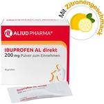 ALIUD PHARMA GmbH Ibuprofen AL direkt 200 mg Pulver bei Fieber und Schmerzen 20...
