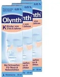3er Set Olynth 0,05% f&uuml;r Kinder Nasendosierspray 10 ml