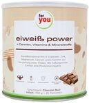 for you eHealth GmbH FOR YOU eiwei&szlig; power Schoko Pulver 750 g 06944920_DBA