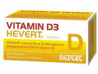 Hevert-Arzneimittel GmbH & Co. KG Vitamin D3 Hevert Tabletten 200 St 09887387_DBA