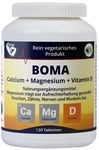 Boma-lecithin GmbH CALCIUM+MAGNESIUM+Vitamin D Tabletten 120 St 03934594_DBA