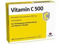 Wörwag Pharma GmbH & Co. KG Vitamin C 500 Filmtabletten 20 St 00652234_DBA